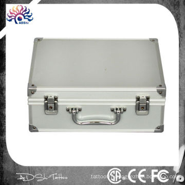 Tattoo Kit Case Portable Storage Lock Traveling Convention Carry Bag Aluminum,Aluminum Tattoo Carrying - Travel Case Box